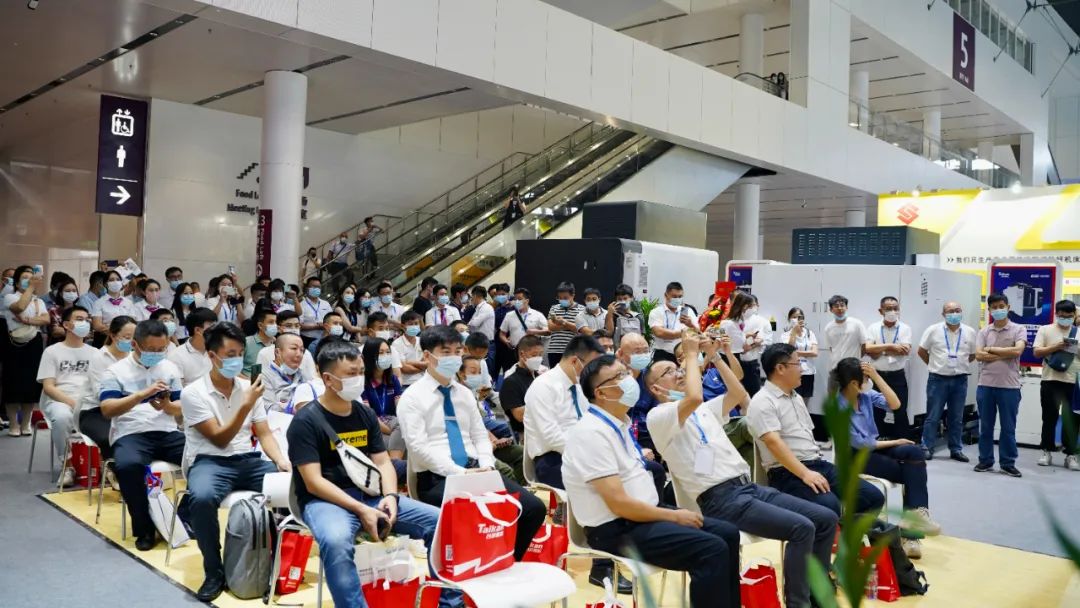 全系“電主軸”新品璀璨登場！2022 ITES深圳工業(yè)展首日，創(chuàng)世紀新品發(fā)布會成功舉辦！