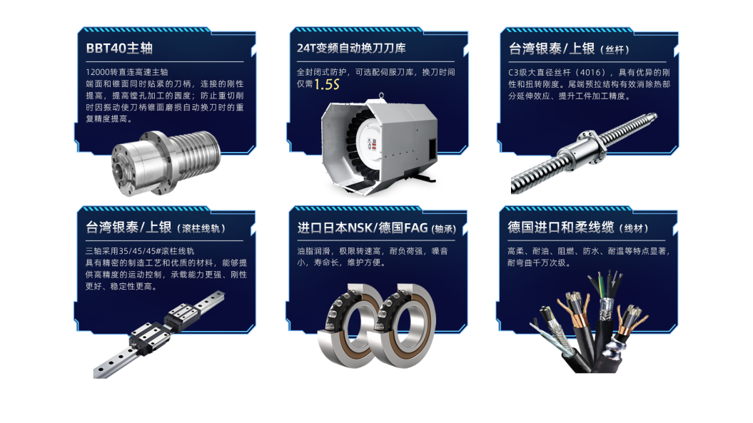 臺群精機T-V856S加工中心優(yōu)勢？